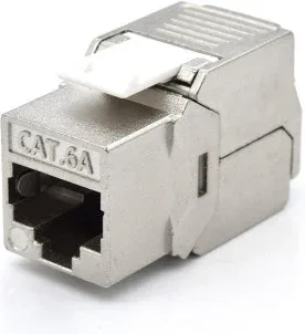 WP WPC-KEY-6ASP-TL conector RJ45 Metálico, Blanco