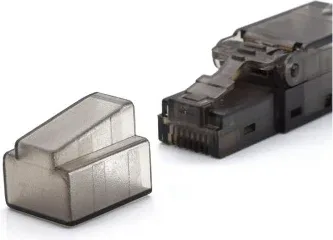 WP WPC-MDP-88-6AUP-TL conector RJ-45 Negro, Translúcido