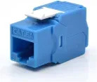 Presa Keystone Wp Cat.6A Utp, Toolless, Color Azul