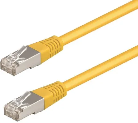 WP WPC-PAT-5F010Y cable de red Amarillo 1 m Cat5e F/UTP (FTP)