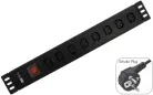 WP Regleta 19" 8 Tomas IEC C13 Schuko