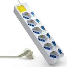 EWENT EW3932 Regleta 6 Tomas / 6 interruptor 1.5 m