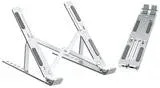 Soporte de mesa plegable de viaje ewent ew1266 para ordenador portatil 10 - 15.6 pulgadas aleacion de aluminio