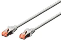 Cable red ewent latiguillo rj45 s - ftp cat 6 3m gris