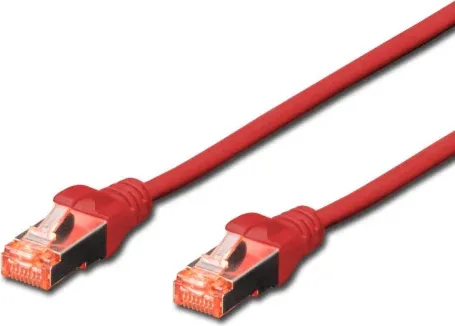 WP WPC-PAT-6SF005R cable de red Rojo 0,5 m Cat6 SF/UTP (S-FTP)