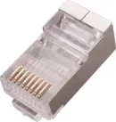 WP WPC-MDP-882-5F-R15 conector RJ45 Plata, Blanco