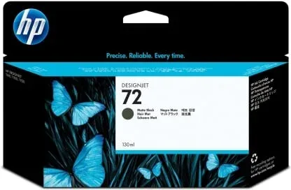 Cartucho de Tinta Original HP nº72/ Negro Mate