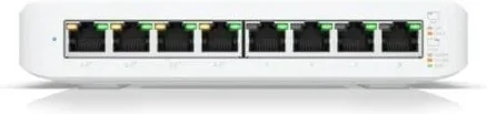 Switch Ubiquiti USW-LITE-8-PoE/ 8 Puertos/ RJ45 10/100/1000 PoE