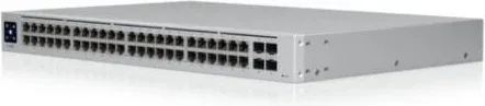 Switch Ubiquiti USW-48-PoE/ 48 Puertos/ RJ45 10/100/1000 PoE/ SFP