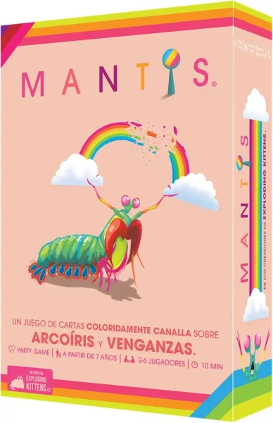 Juego de mesa mantis edad recomendada 7 años