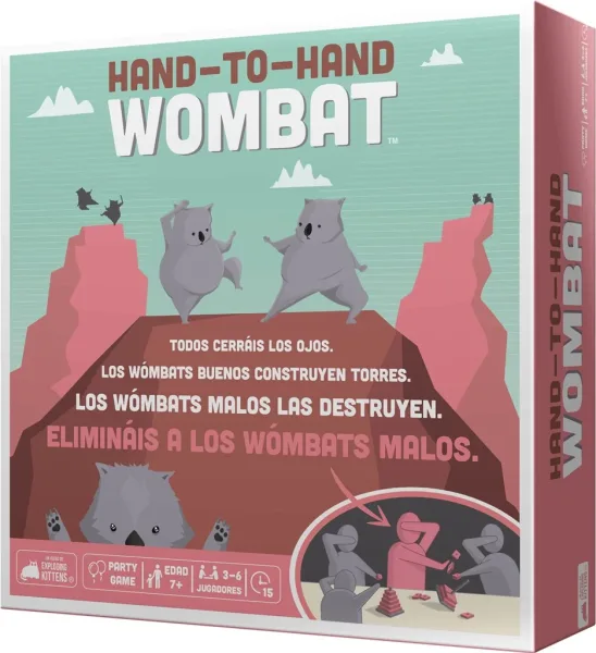 Juego de mesa hand to hand wombat edad recomendada 7 años