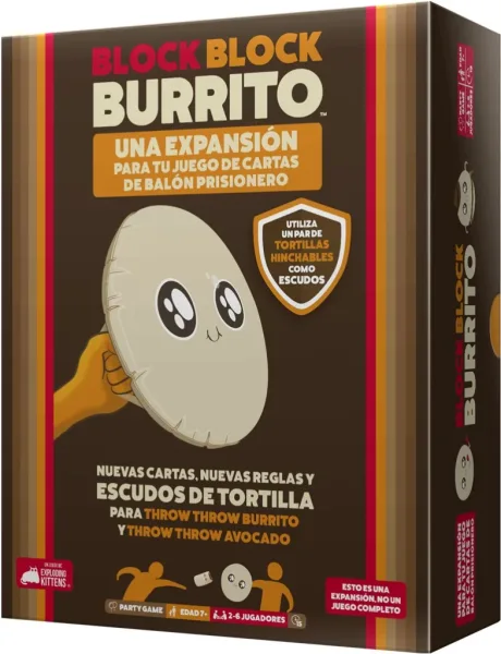 Juego de mesa block block burrito edad recomendada 7 años