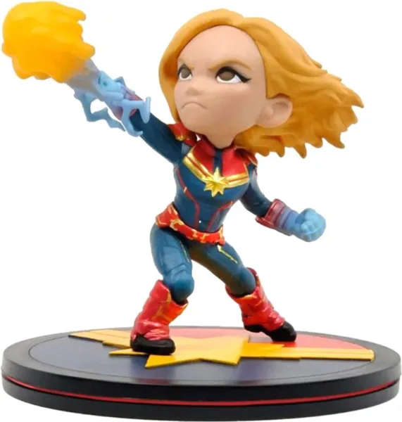 Figura quantum mechanix marvel capitana marvel 10 cm marvel q - fig diorama
