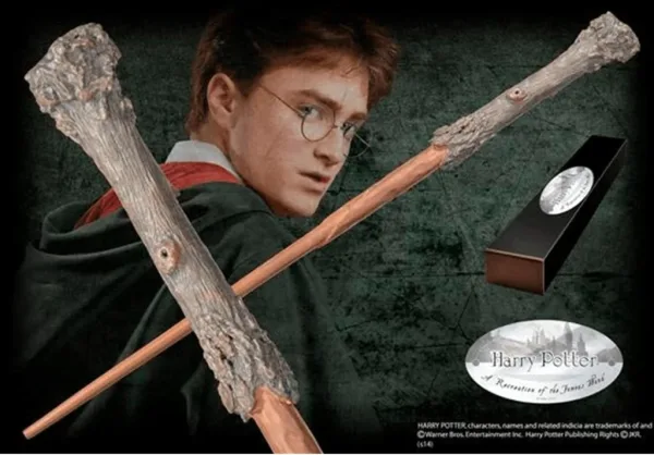 Replica the noble collection harry potter varita del personaje harry potter
