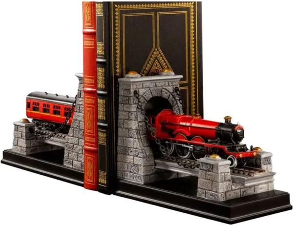 Replica the noble collection harry potter sujetalibros hogwart express en tunel