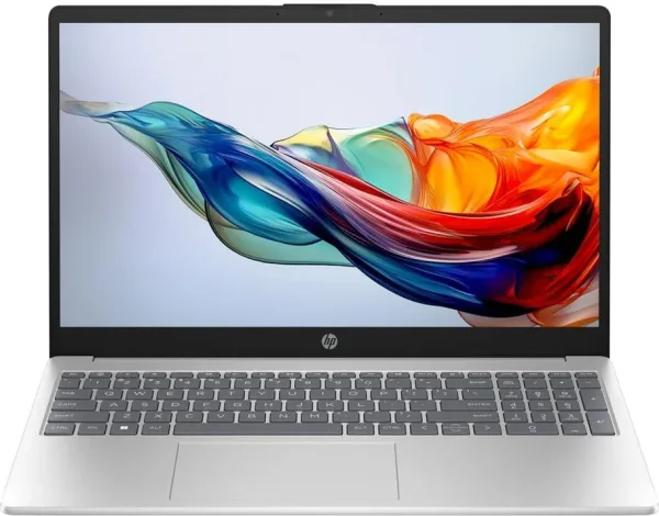 Portatil hp 15 - fc1007nsx ryzen 5 - 7520u -  16gb -  SSD 512gb -  15.6 pulgadas FHD -  freedos -  plata