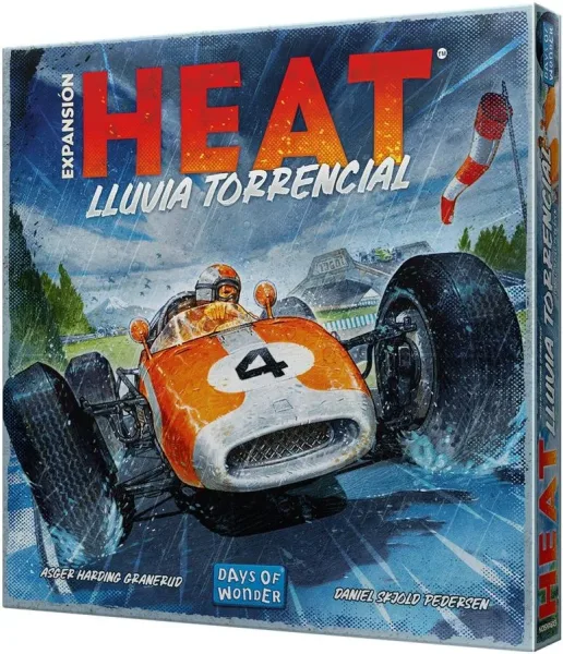 Juego de mesa heat lluvia torrencial