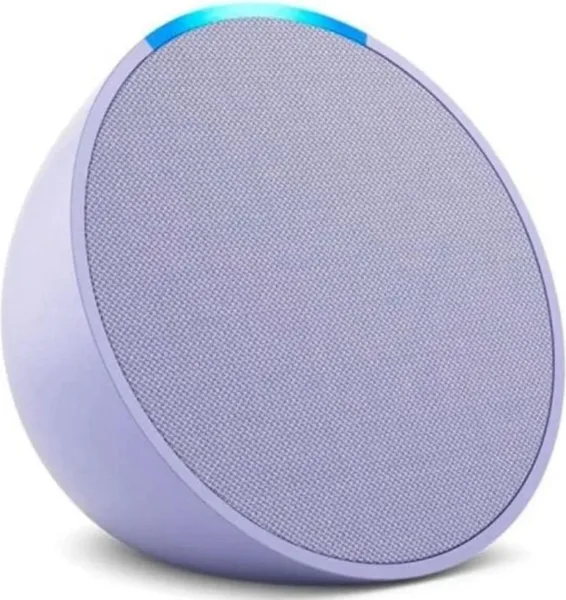 Altavoz inteligente amazon alexa echo pop 1ª generacion lila