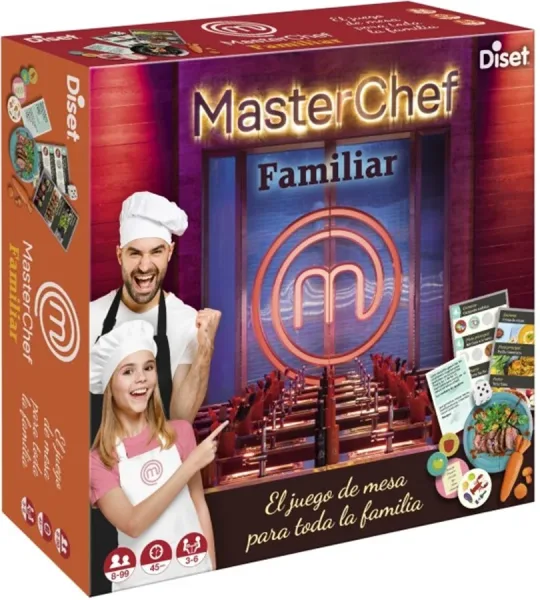 Juego de mesa masterchef familiar pegi 10