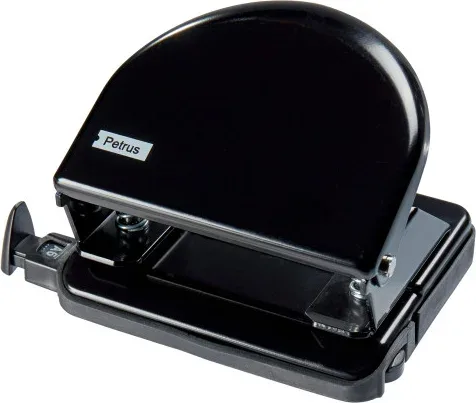 Taladro Metalico 2 Agujeros Modelo 52 Color Negro Petrus 33707