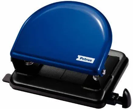 Taladro Metalico 2 Agujeros Modelo 52 Color Azul Petrus 33744