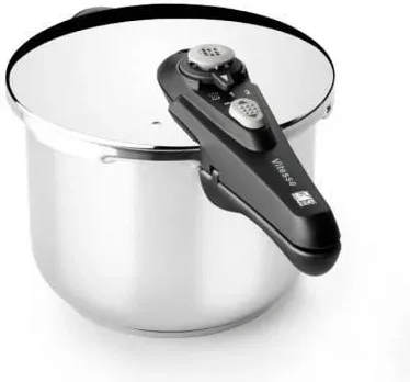 Olla a Presión Bra Vitesse A185104/ Ø24cm/ 9L/ Acero Inoxidable/ Apta para Inducción