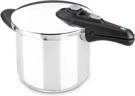 Olla a Presión Bra Vitesse A185100/ Ø20cm/ 3L/ Acero Inoxidable/ Apta para Inducción