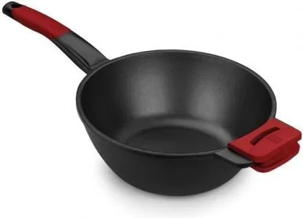 Sartén Bra Wok Premiere A412028/ Ø28cm/ Aluminio fundido/ Apta para Inducción