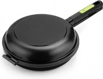 Sartén Dupla para Tortillas Bra Prior A121466/ Ø20cm/ Aluminio fundido/ Apta para Inducción
