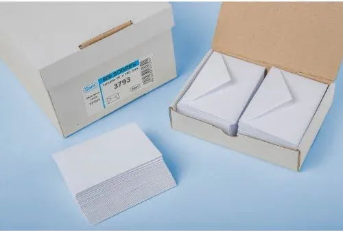 Estuche 100 Sobres para Tarjeta de Visita (70X105) Clasico-No Normalizado-Engomado Offset Blanco 90 Grs. Sam 271304