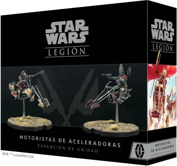 Juego de mesa star wars legion: motoristas de aceleradoras pegi 14