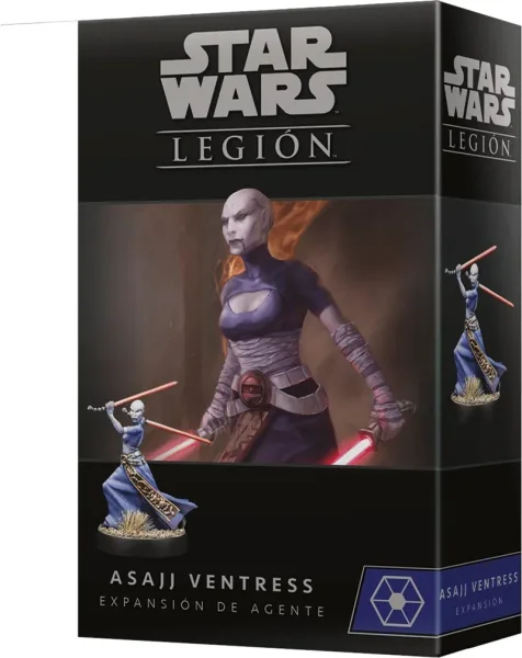 Juego de mesa star wars legion asajj ventress edad recomendada 14 años