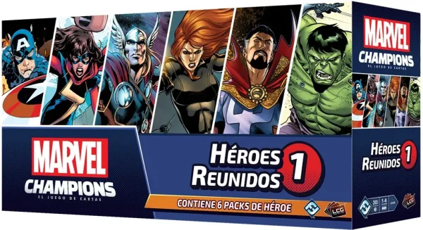 Juego de mesa heroes reunidos 1 edad recomendada 14 años