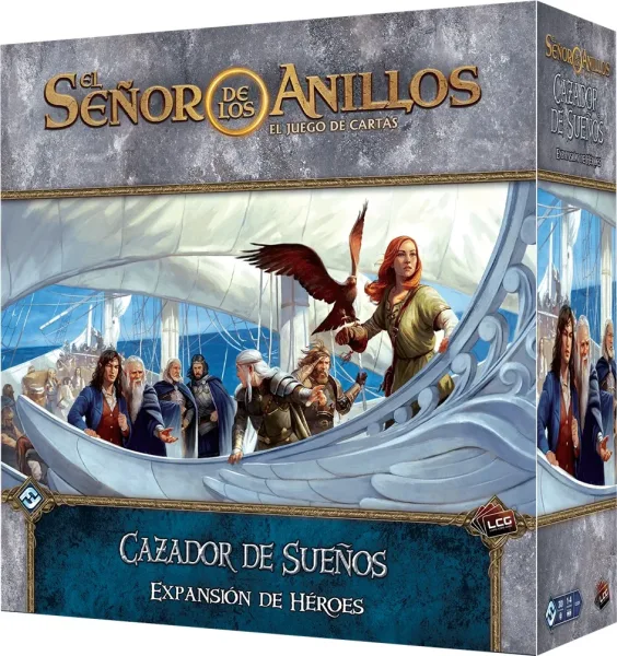 Juego de mesa el señor de los anillos juego de cartas expansion cazador de sueños expansion de heroes edad recomendada 14 años