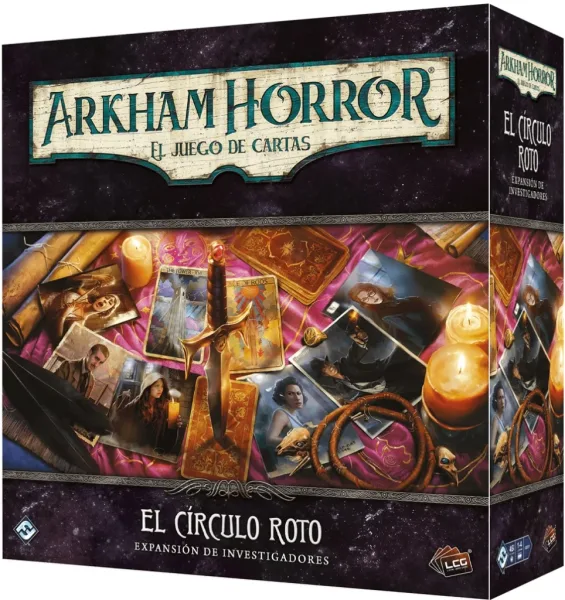 Juego de mesa arkham horror lcg el circulo roto expansion investigadores edad recomendada 14 años