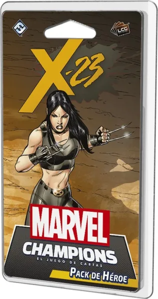 Juego de mesa marvel champions pack heroe x - 23 edad recomendada 14 años