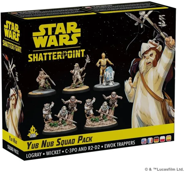 Juego de mesa star wars shatterpoint yub nub squad pack