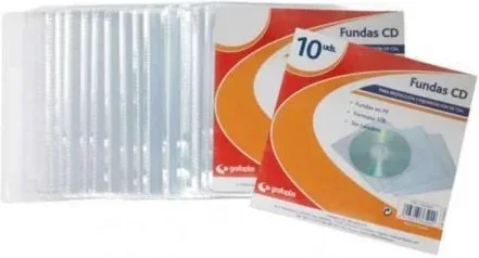 Funda CD Grafoplás 13650000/ 10 unidades