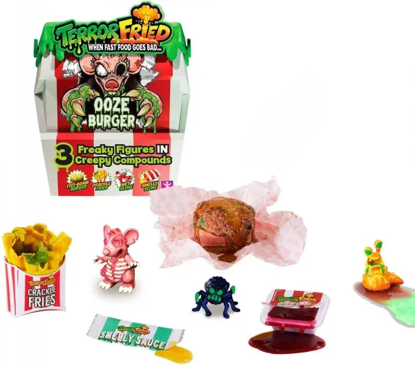 Juguete bandai terror fried horror burger