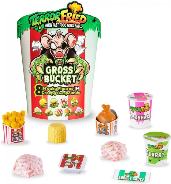Juguete bandai terror fried super cubo