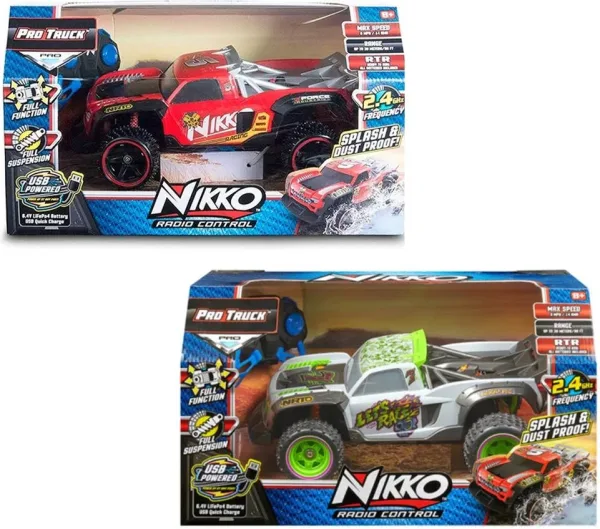 Coche teledirigido nikko radio control pro truck color aleatorio