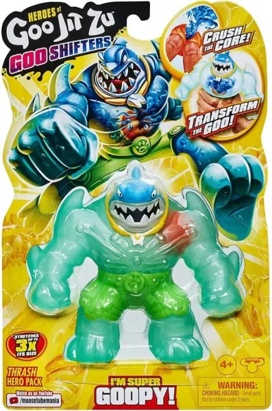 Figura bandai heroes of goo jit zu goopy thrash