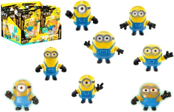 Figuras mini goo jit zu minions 1 unidad aleatoria