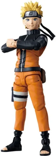 Figura bandai anime heroes naruto ultimate legends naruto adulto