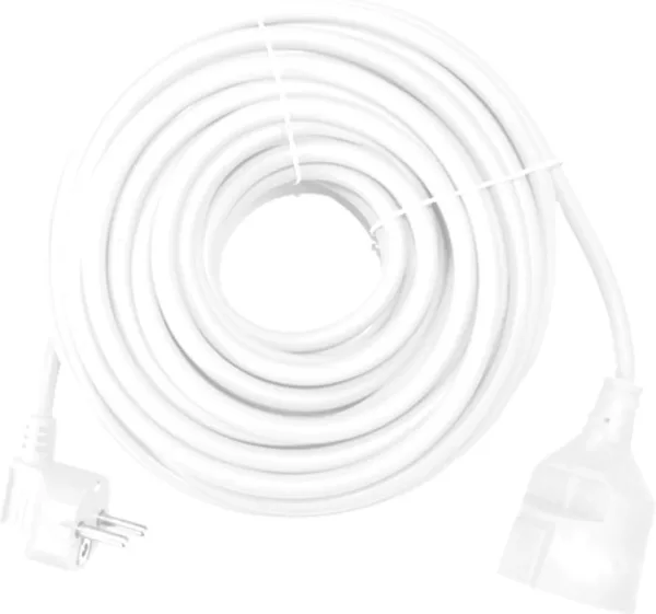 Cable prolongador de correiente silver electrics 2m -  3x 1.5mm -  250v -  16a -  3.500w -