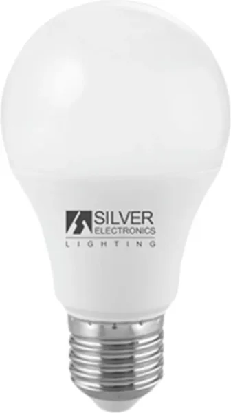 Bombilla LED silver electronic eco estandar 10w=57w -  e27 -  3000k -  836 lm -  220º -  luz calida -  a+