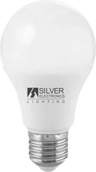Bombilla LED silver electronic eco estandar 10w=57w -  e27 -  4000k -  836 lm -  220º -  luz natural neutra -  a+