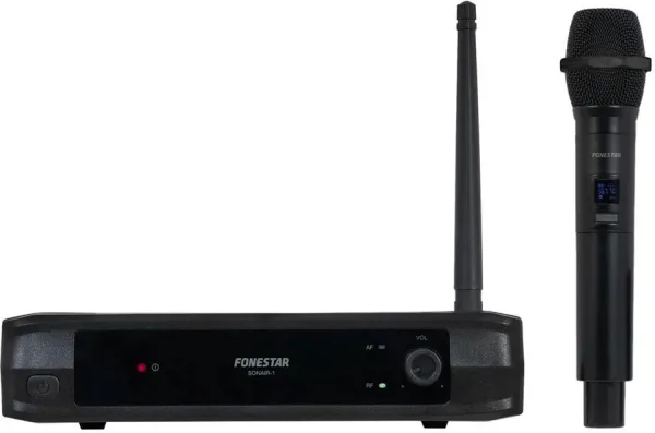 Microfono inalambrico uhf fonestar sonair - 1m
