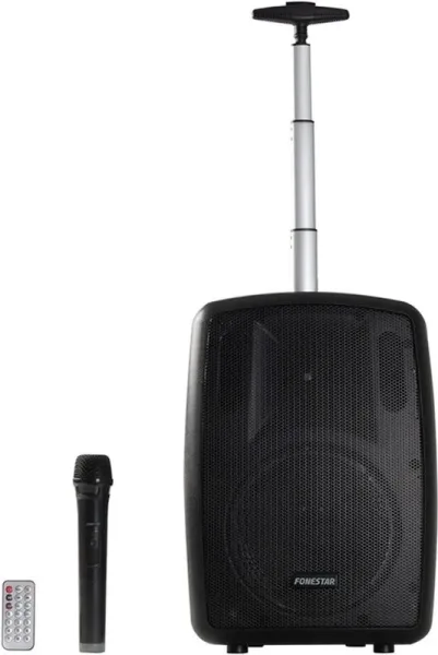 Altavoz portatil fonestar amply - t - 100w - con microfono