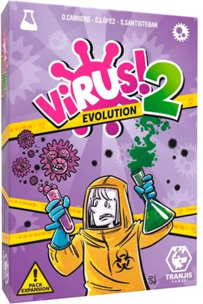 Juego de mesa virus! 2 evolution (expansion)